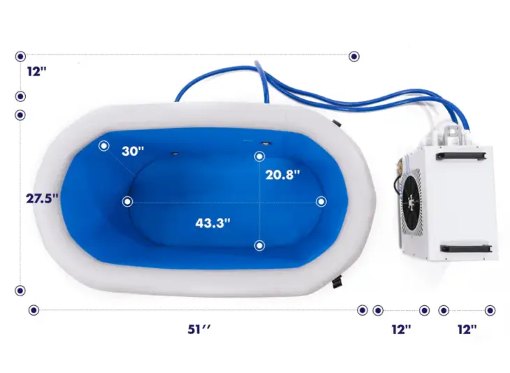 Ice Bath Tub-Model PM-1HP/C
